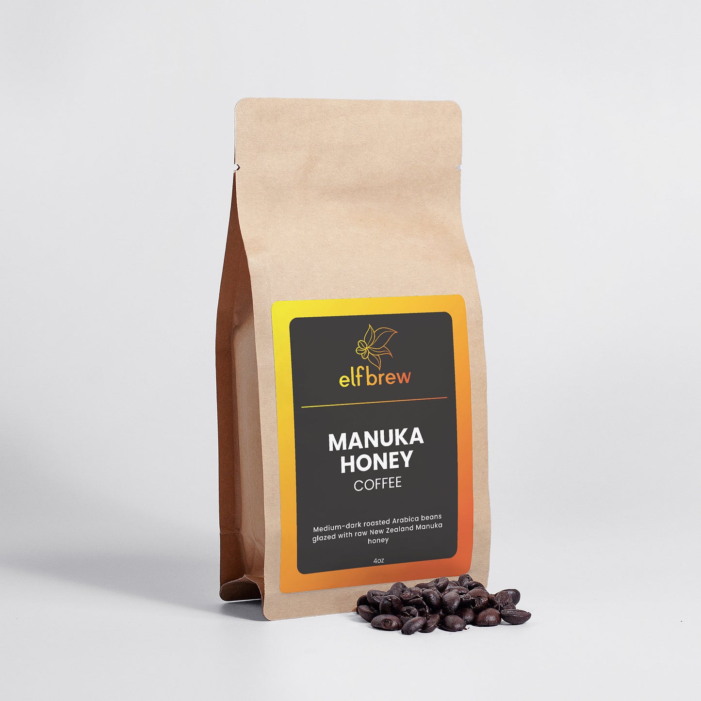 Manuka Honey Coffee 4oz