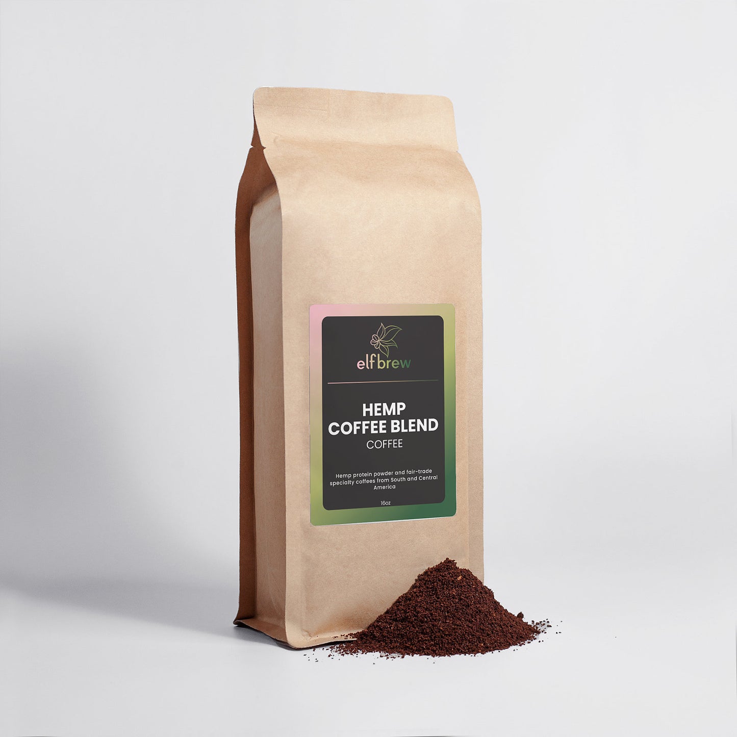 Hemp Coffee Blend - Medium Roast 16oz