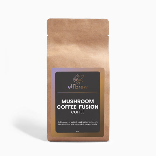 Mushroom Coffee Fusion - Lion’s Mane & Chaga 4oz